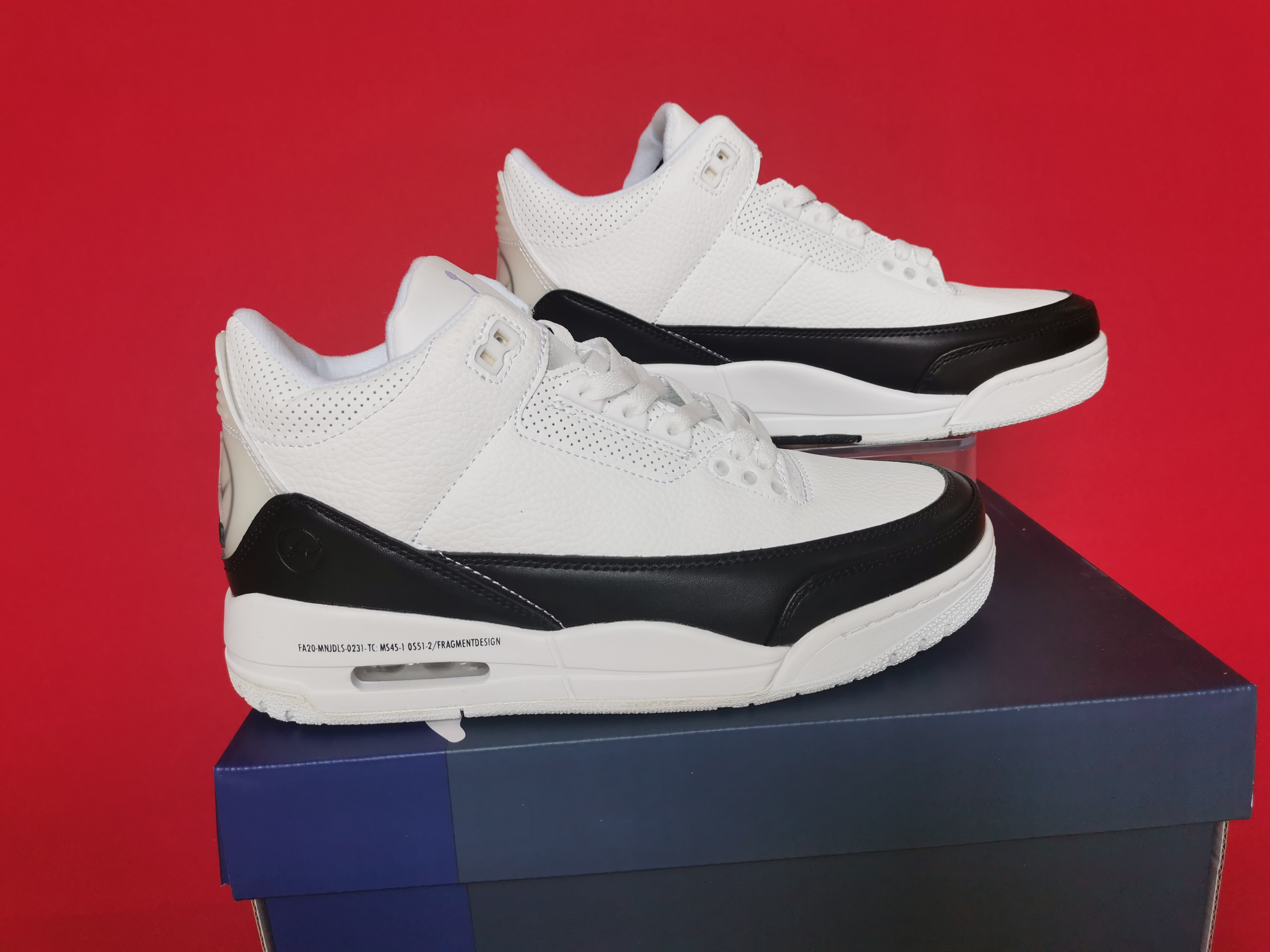 Air Jordan 3 White Black Retro Shoes